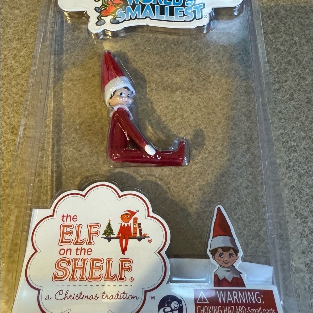 Worlds Smallest The Elf On The Shelf Christmas NIP funny gift funny decor